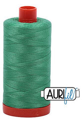Aurifil Mako 50wt Cotton 1300 m 1422 yd. spool - 2860 Light Emerald